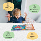 Montessori-Aktivitätsbuch mit Aufklebern