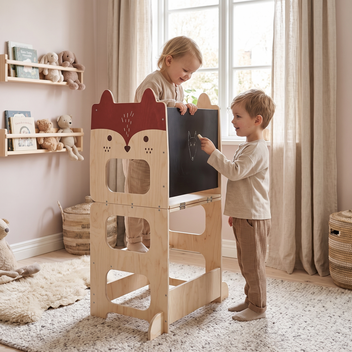 Montessori-Beobachtungsturm 3-in-1