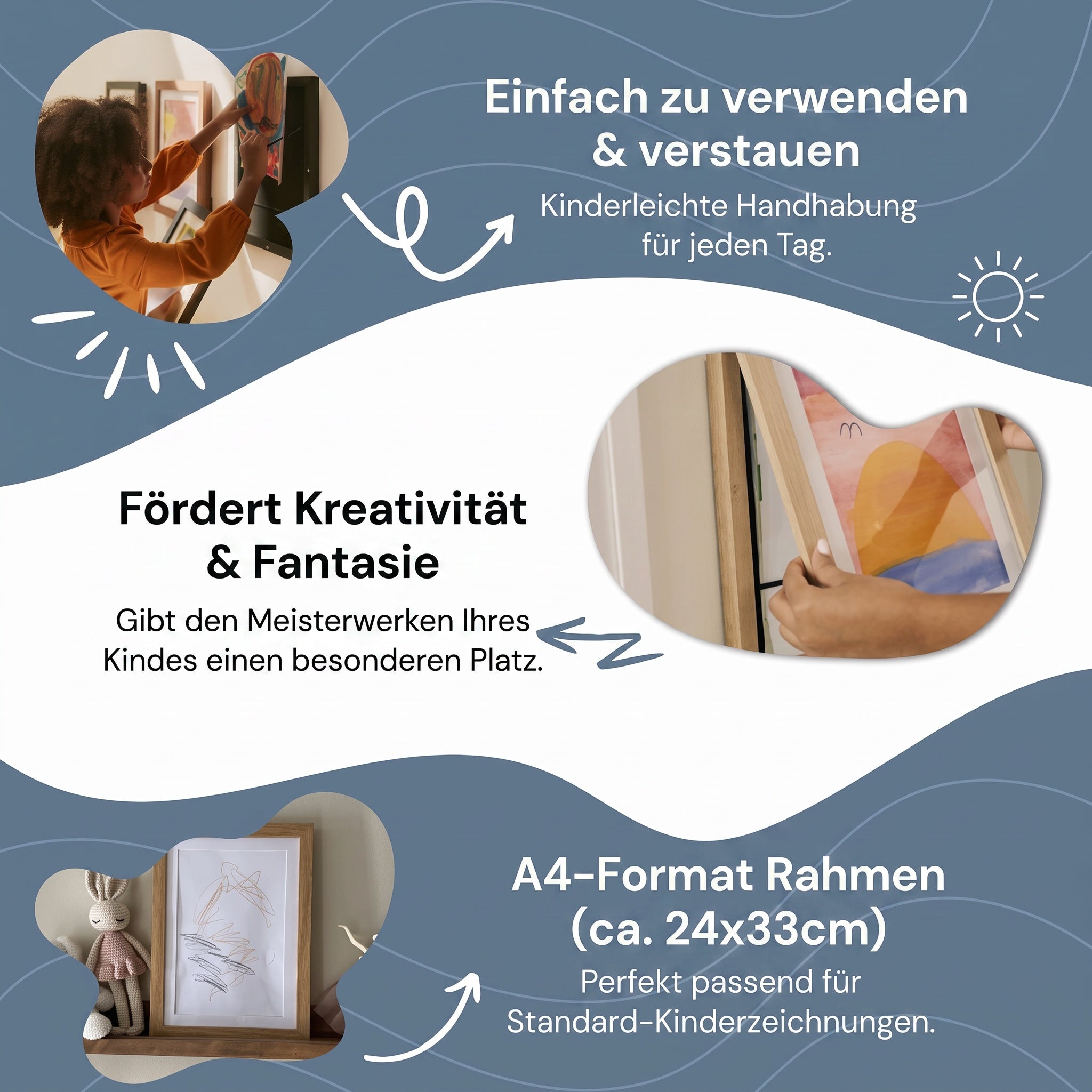Montessori-Bilderrahmen