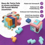 Tetris Montessori aus Holz