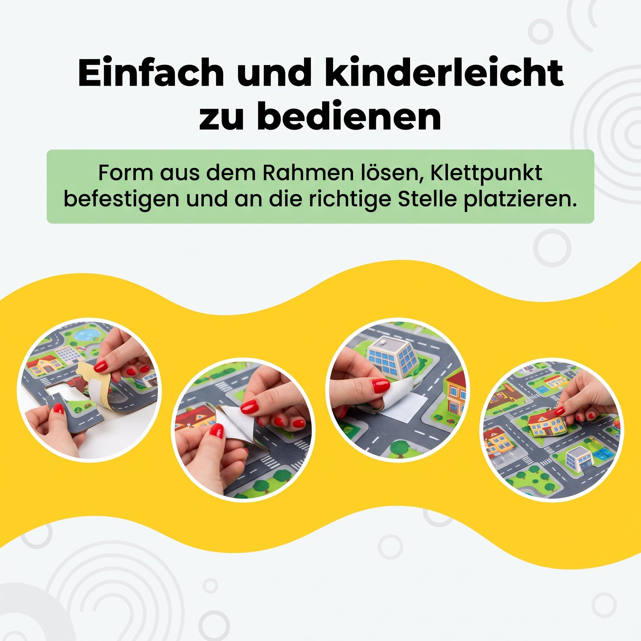 Montessori-Aktivitätsbuch mit Aufklebern