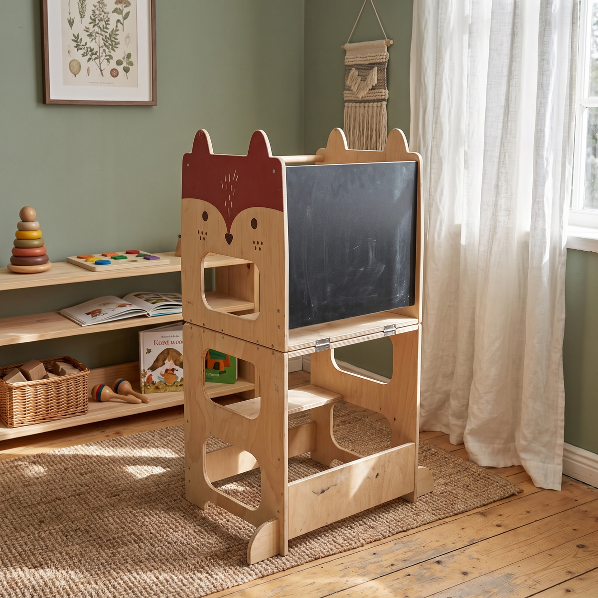 Montessori-Beobachtungsturm 3-in-1