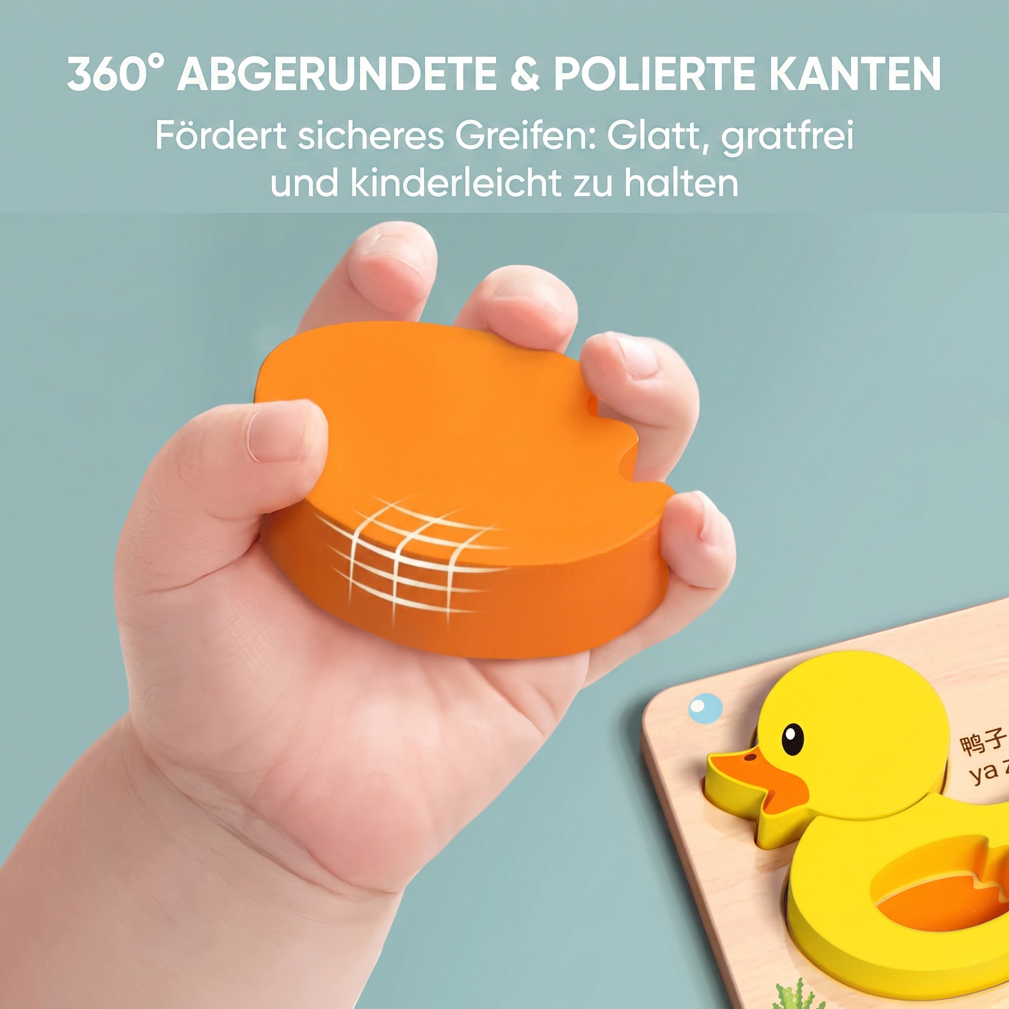 Montessori-Puzzles aus Holz