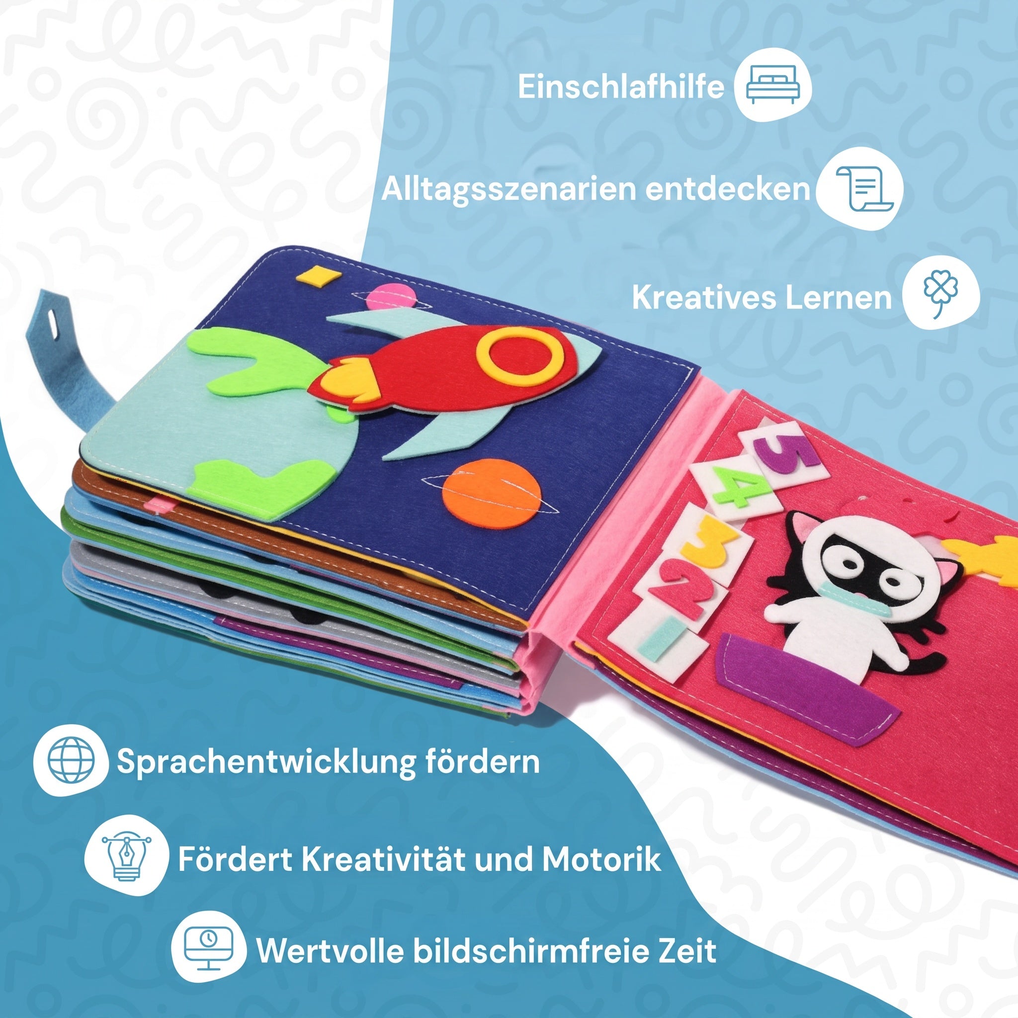 Interaktives Montessori-Buch