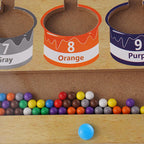Montessori-Magnetpuzzle zum Sortieren nach Farben