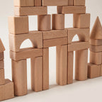 Montessori-Bausteine aus Naturholz