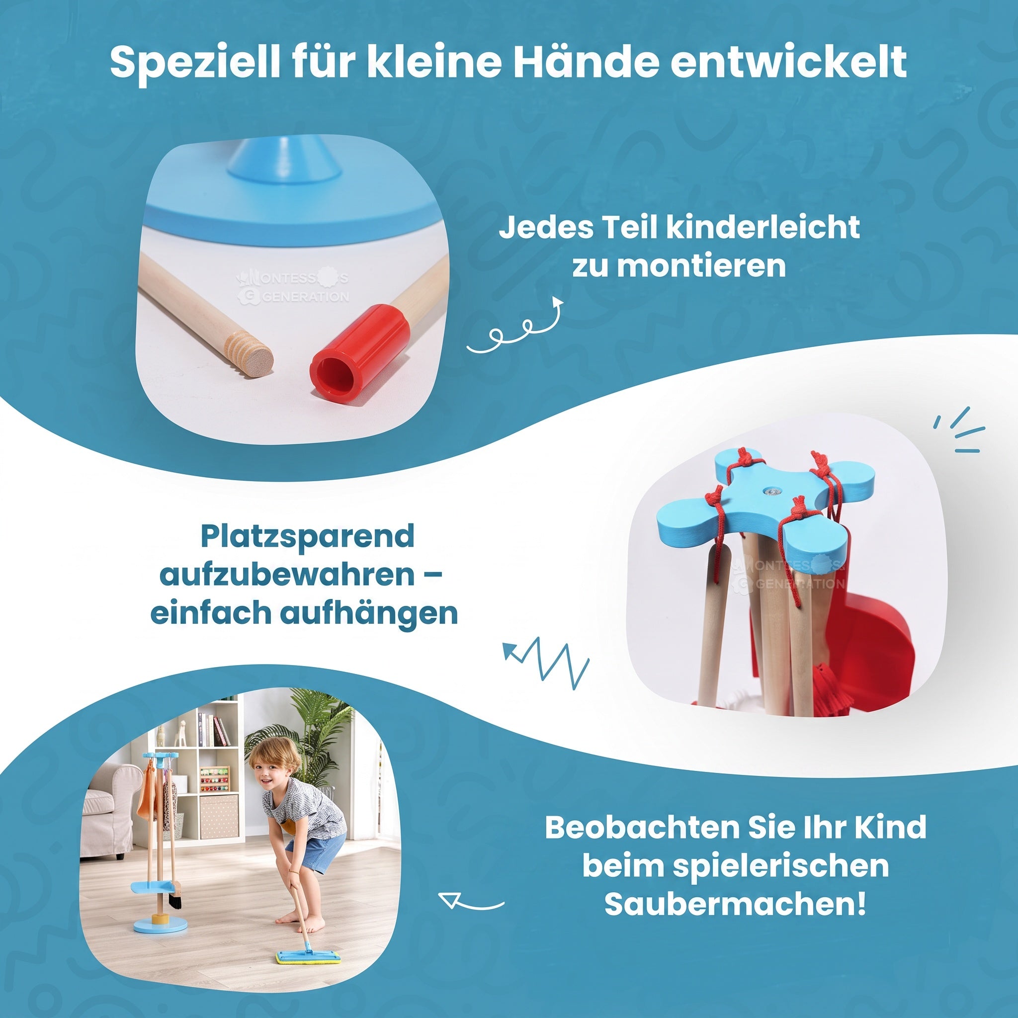 Montessori-Reinigungsset