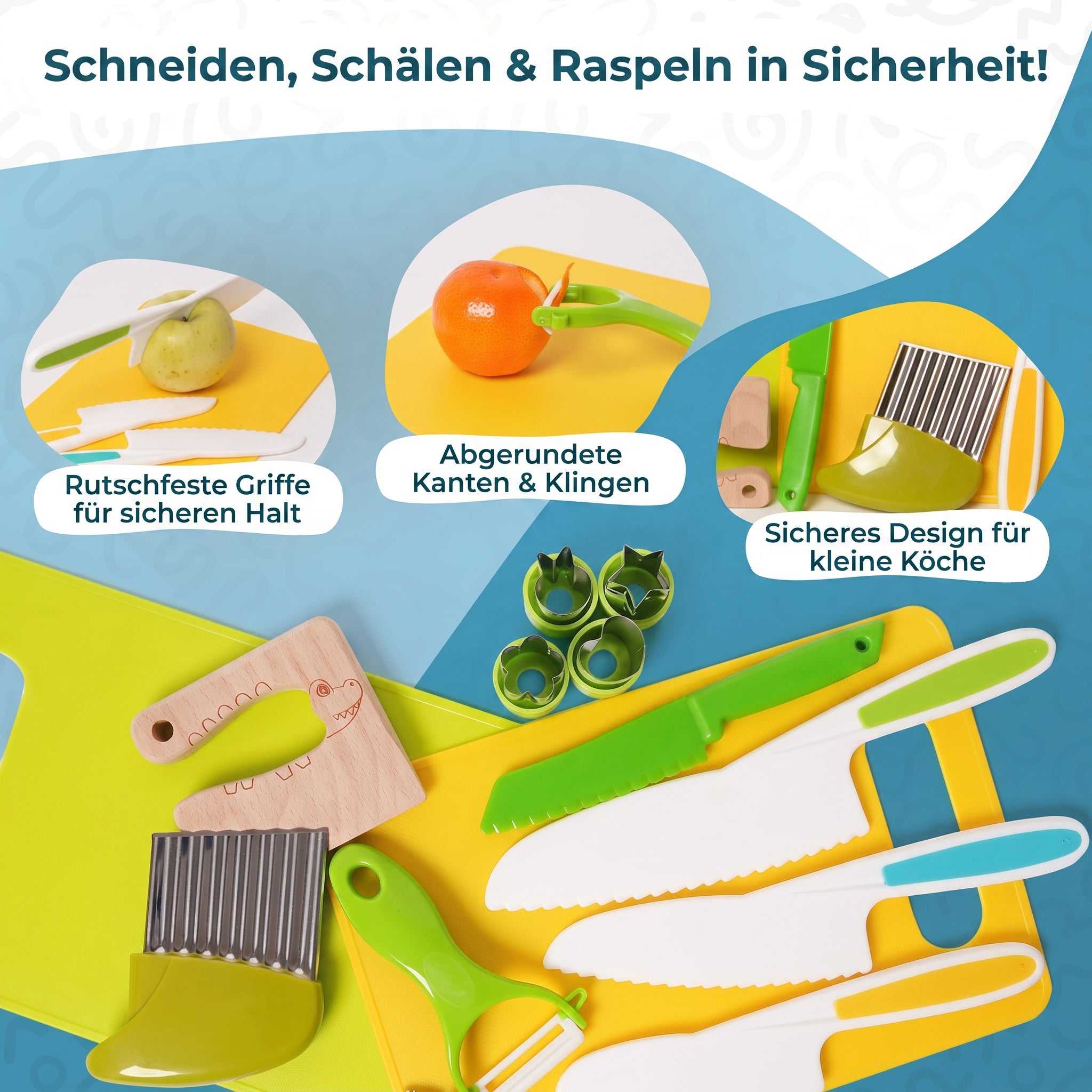 Montessori-Küchenutensilien
