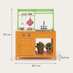 Montessori-Küche im Freien