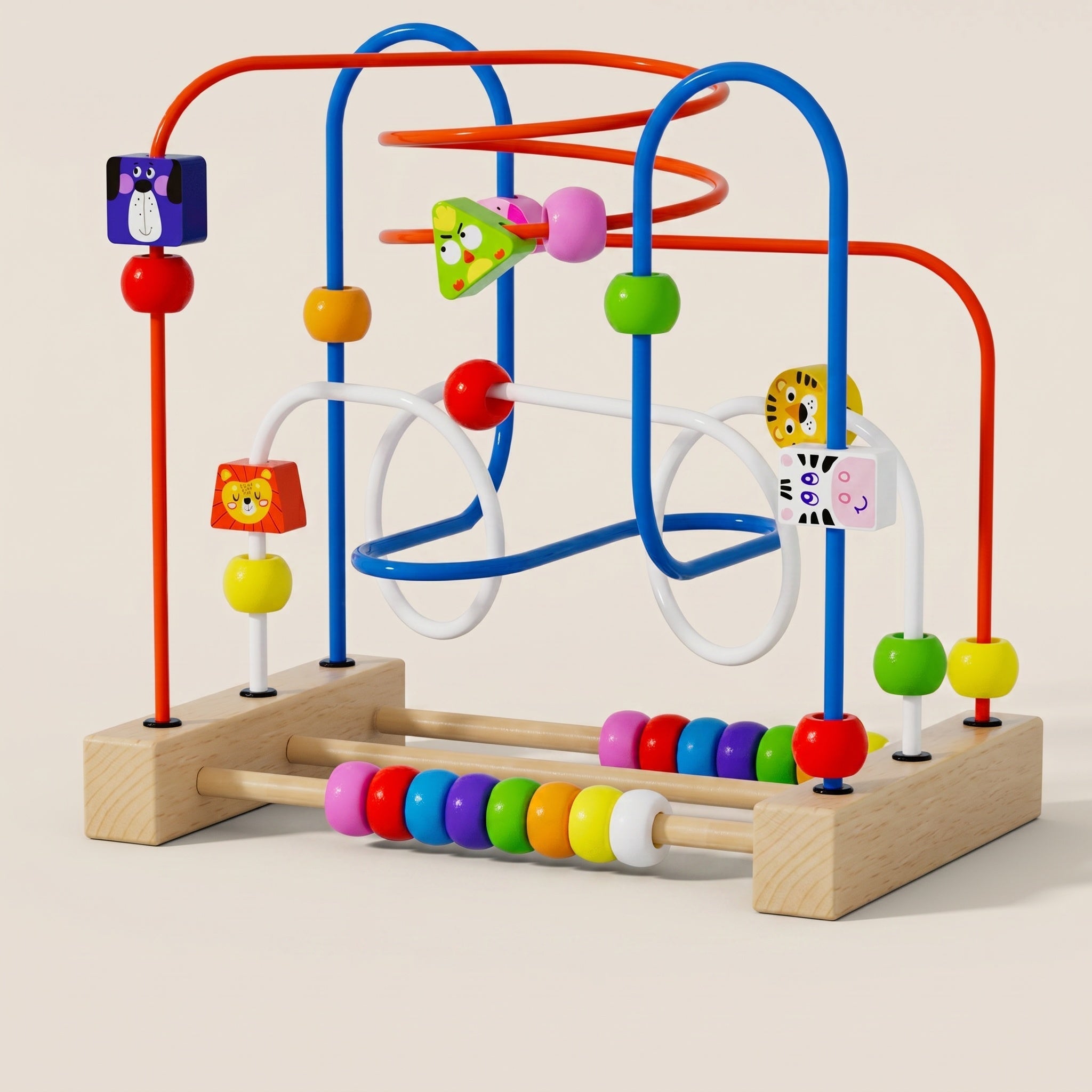 Montessori-Labyrinth aus Holz