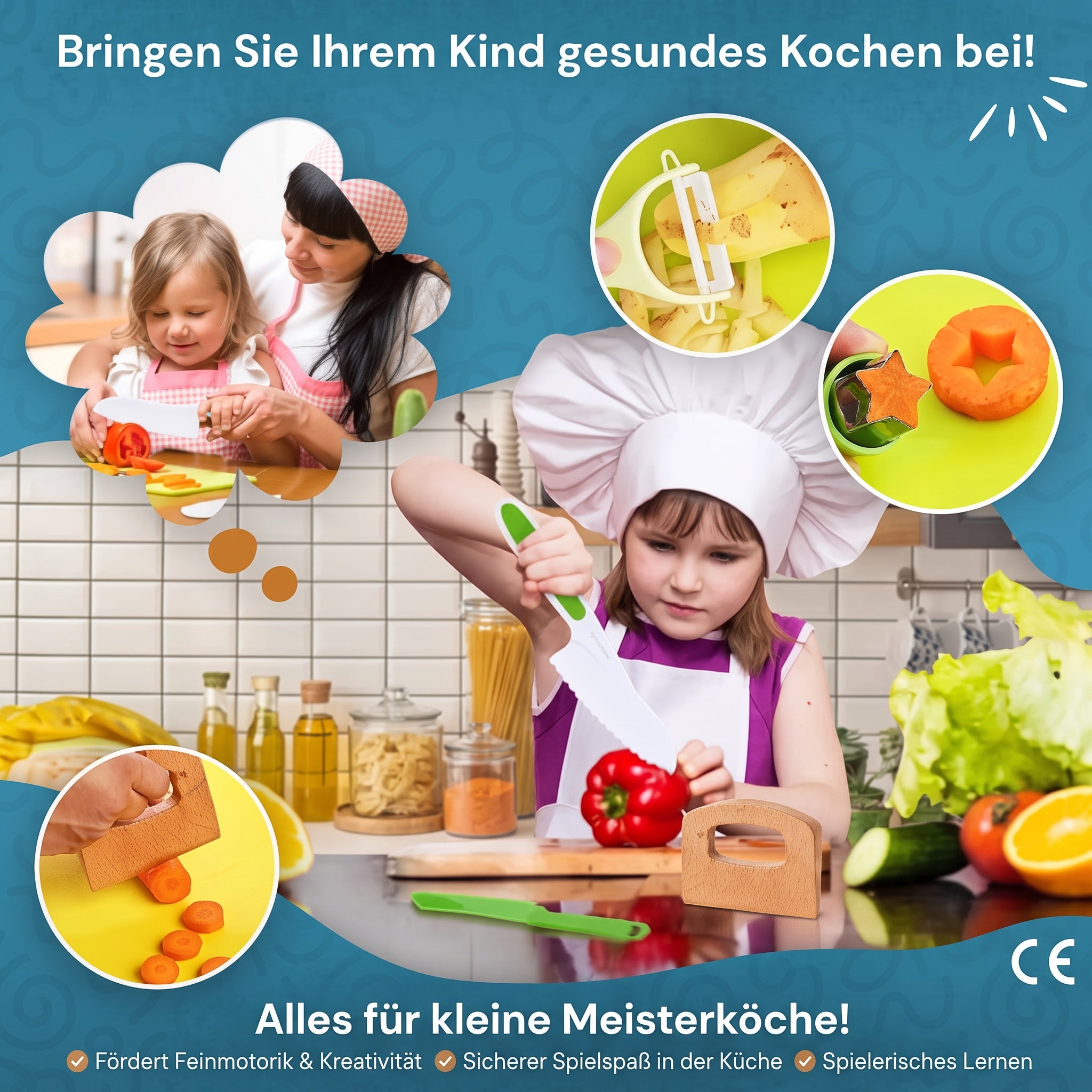 Montessori-Küchenutensilien