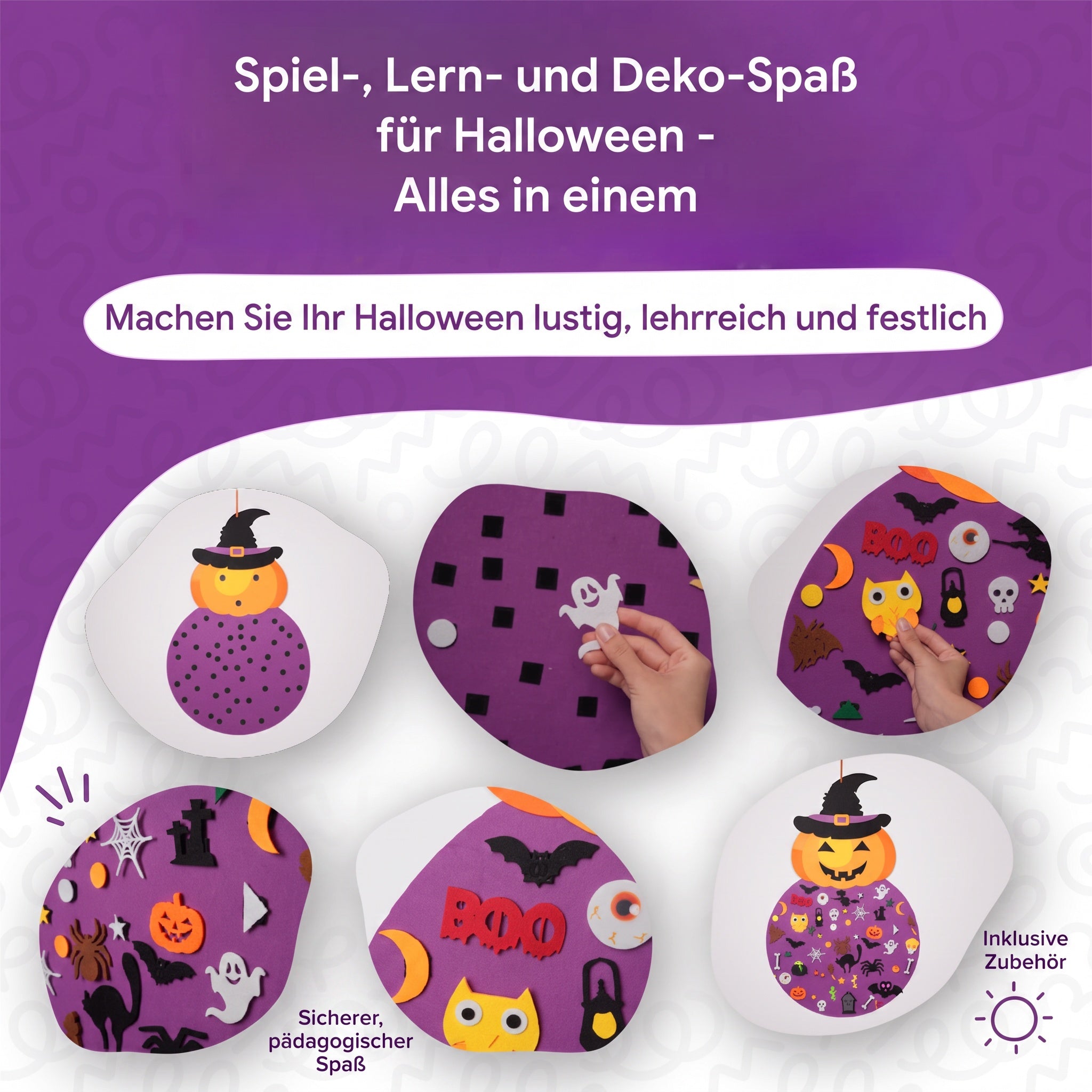 Montessori-Halloween-Kürbis