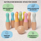 Montessori-Bowlingspiel
