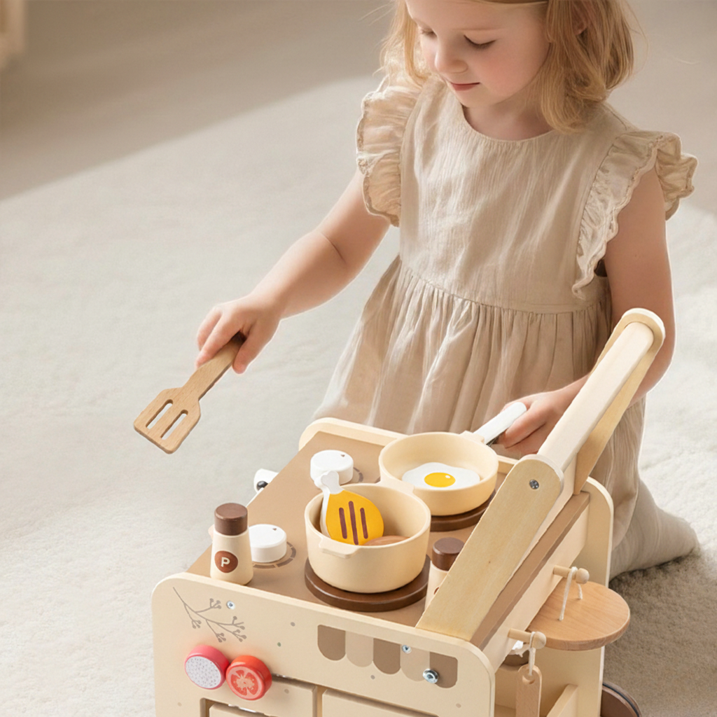 Montessori-Küchenwagen