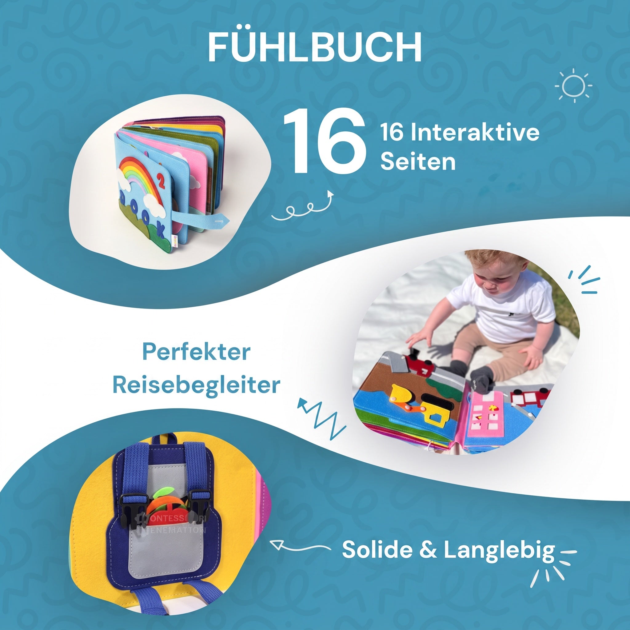 Interaktives Montessori-Buch