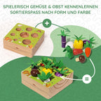 Montessori-Gemüseset