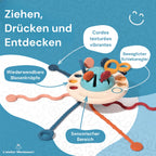 Montessori-Sinnes-Spielzeug aus Silikon