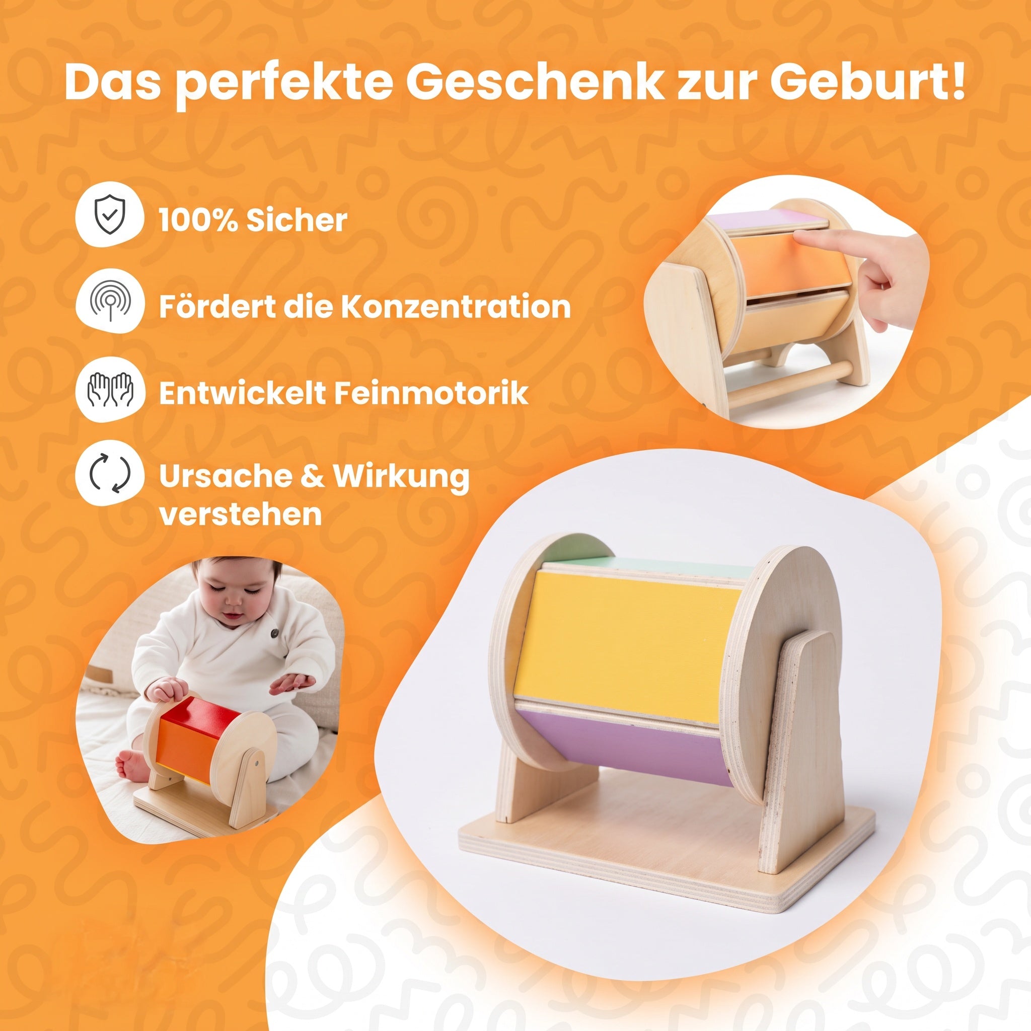 Montessori-Drehtrommel
