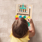Montessori-Puzzle zum Sortieren nach Farben