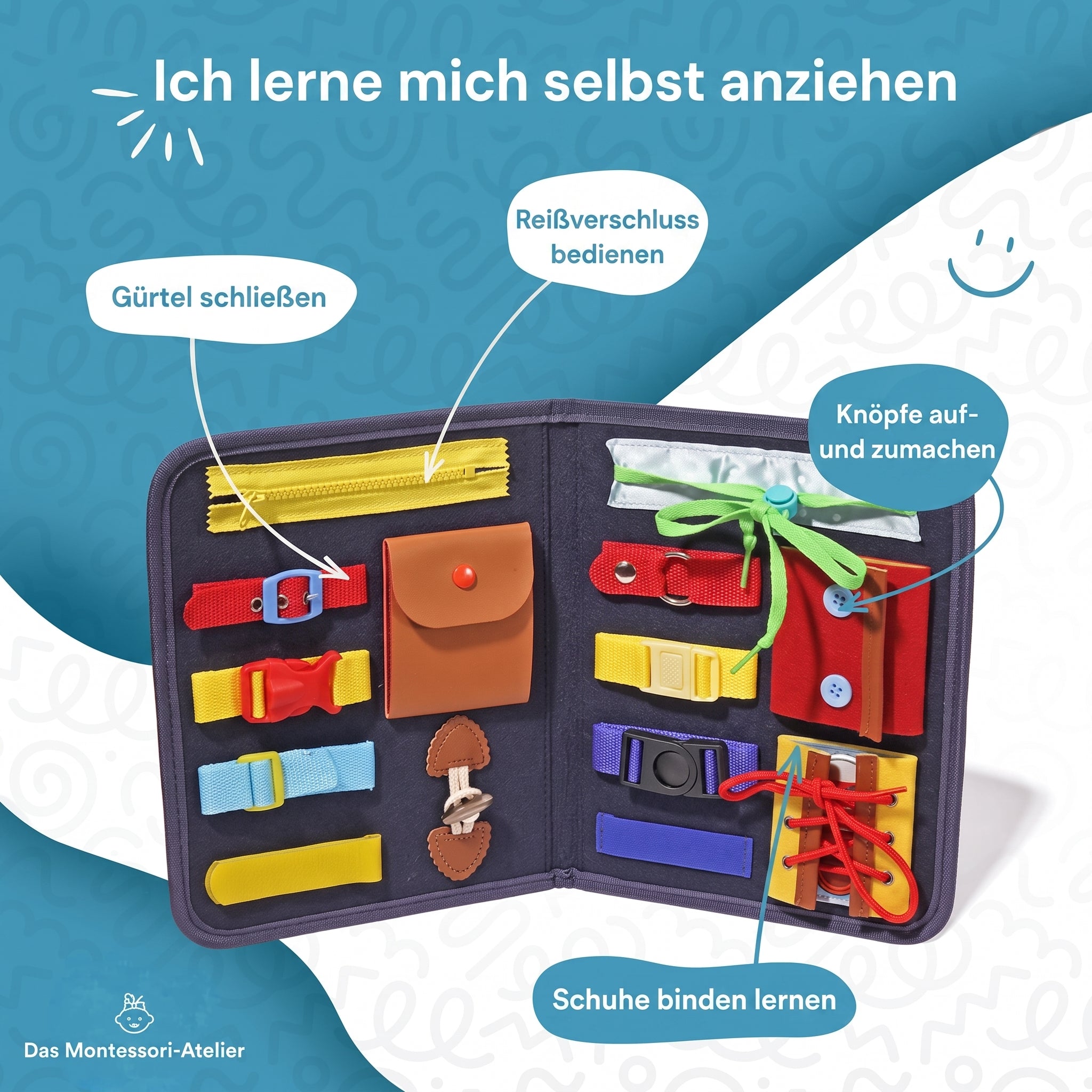 Montessori-Aktivitäten-Tafel