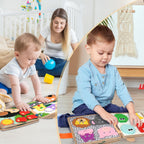 Montessori-Buch „Giraffe“