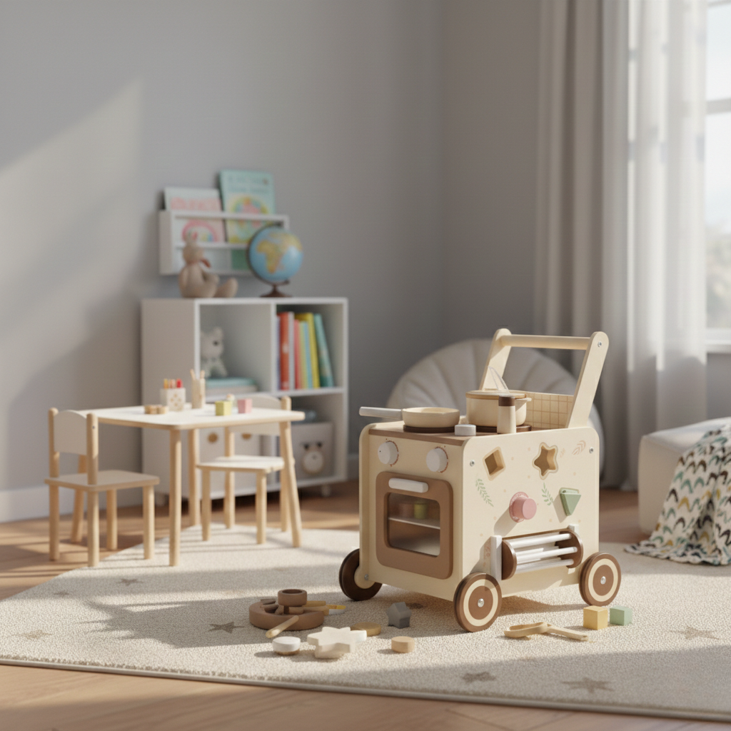 Montessori-Küchenwagen