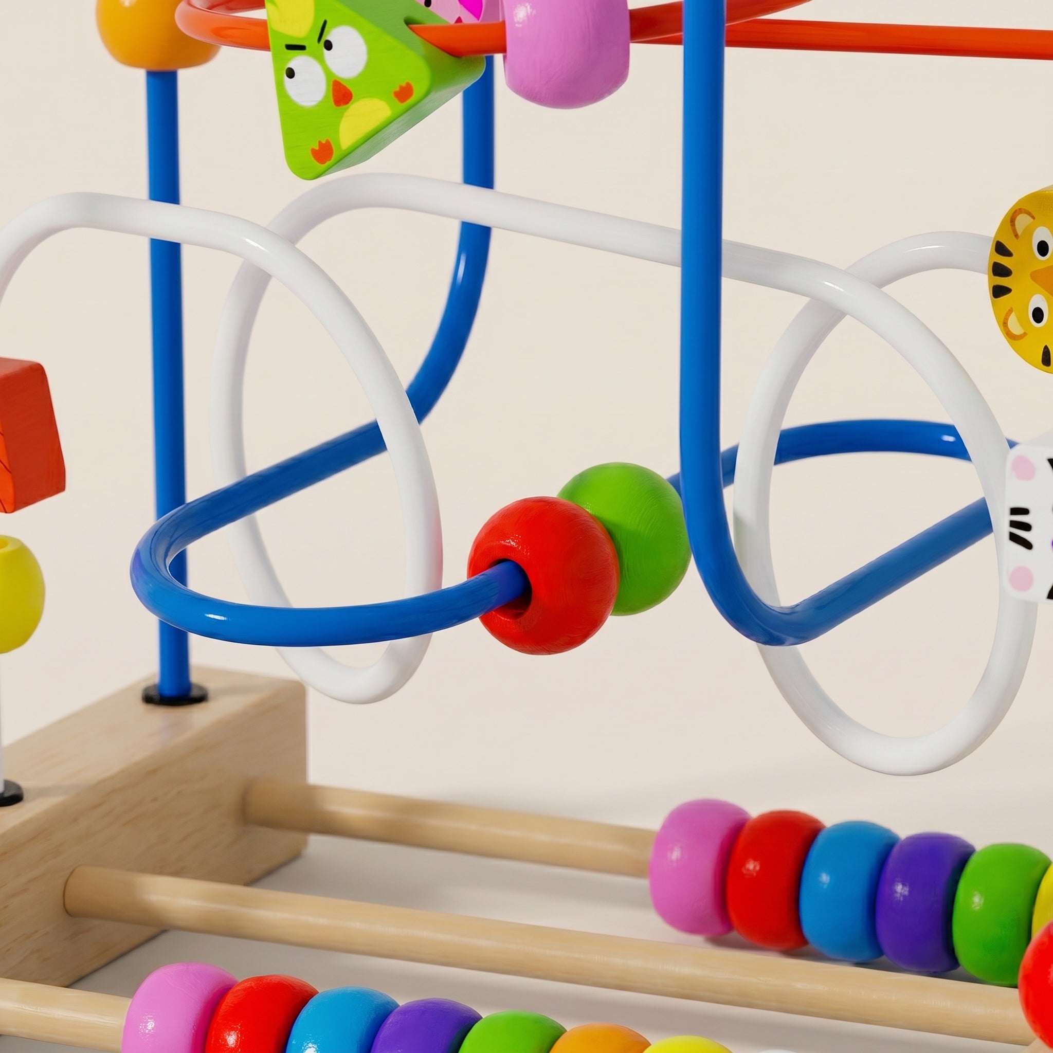 Montessori-Labyrinth aus Holz