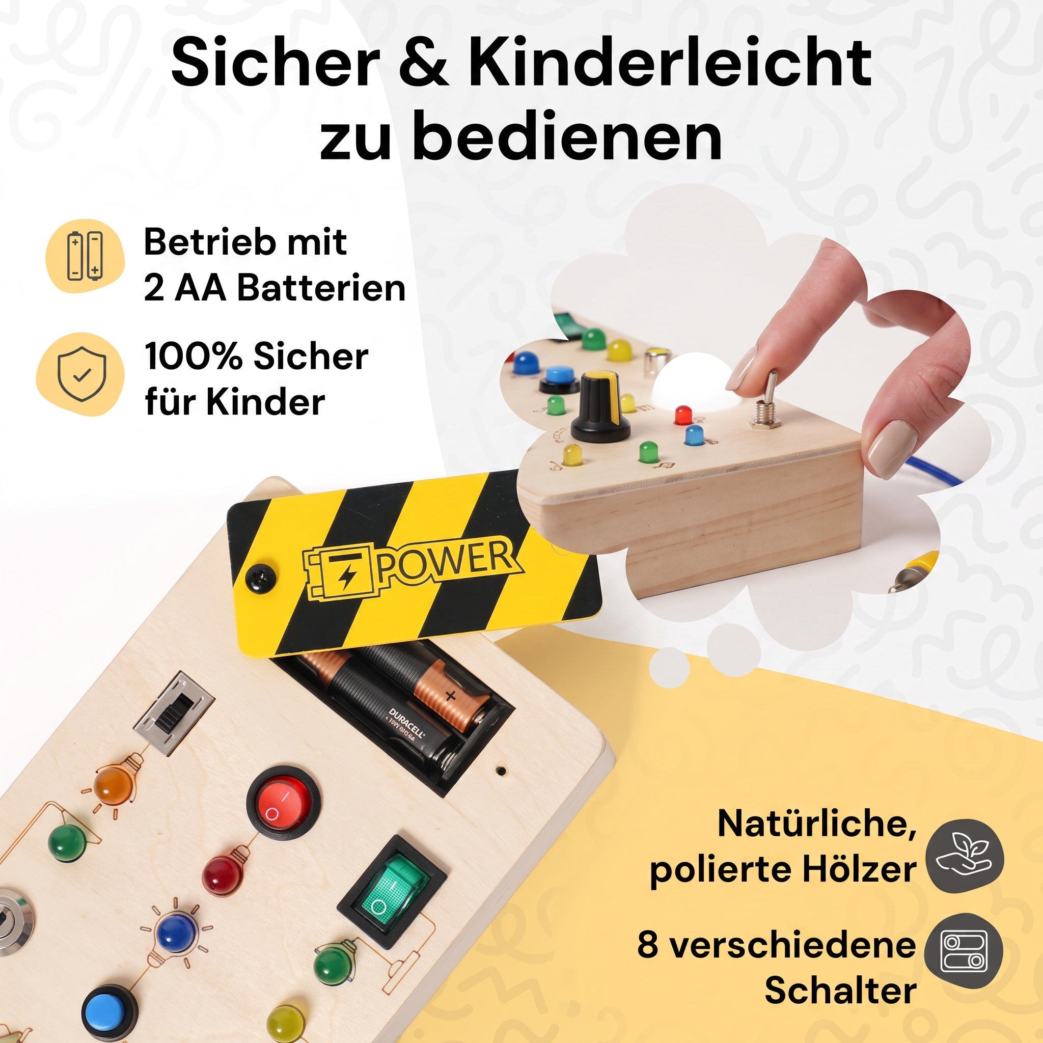 Montessori-Schalttafel