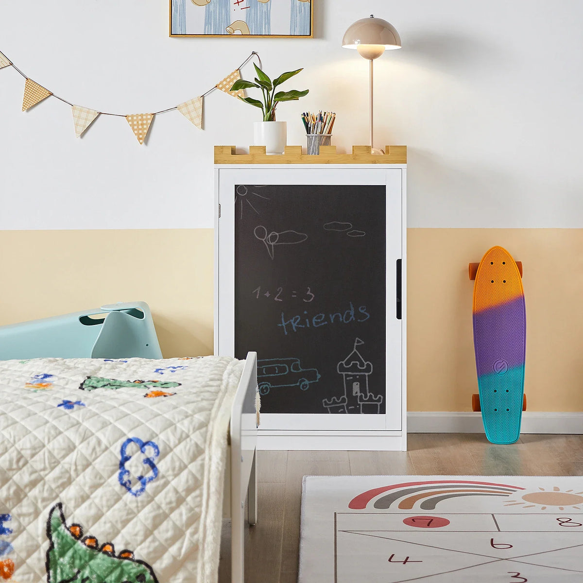Montessori Kreativtafel Schloss