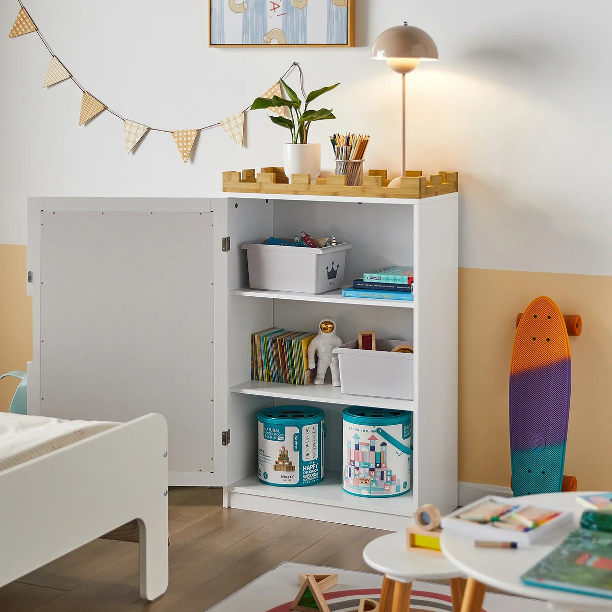 Montessori Kreativtafel Schloss