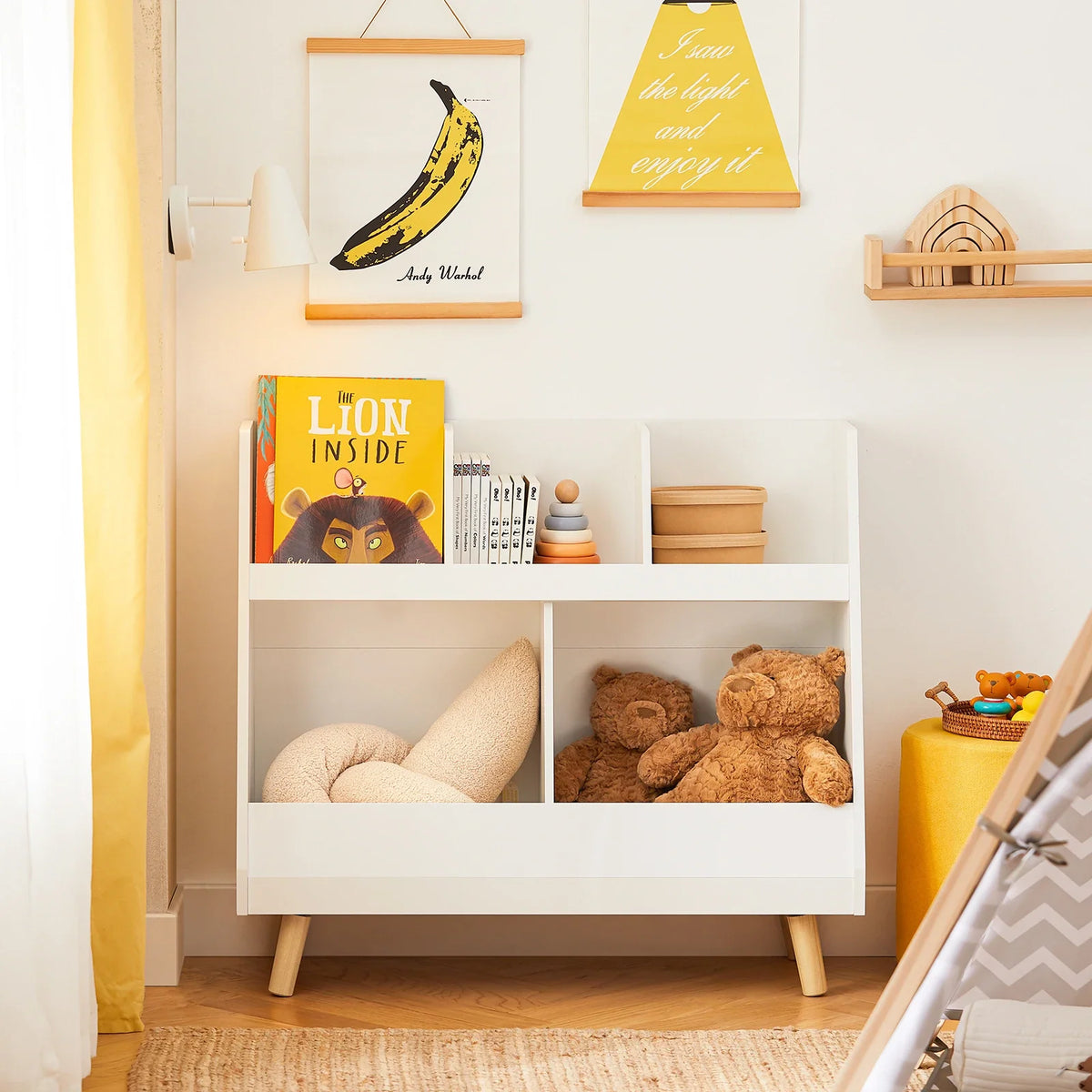 Montessori-Aufbewahrungsmöbel