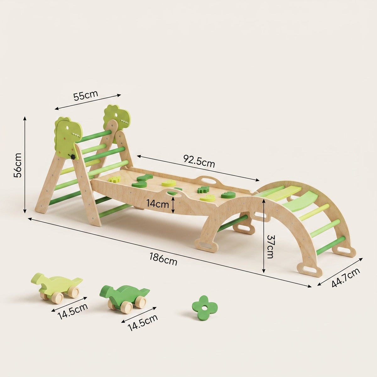 Montessori-Motorikparcours 9-in-1