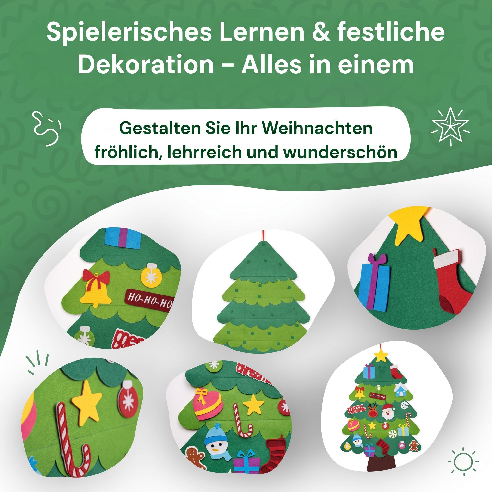 Montessori-Weihnachtsbaum