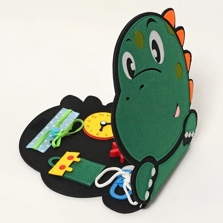 Montessori-Aktivitäten-Tafel „Dinosaurier“