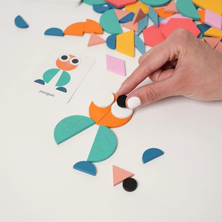 Montessori-Tierpuzzle