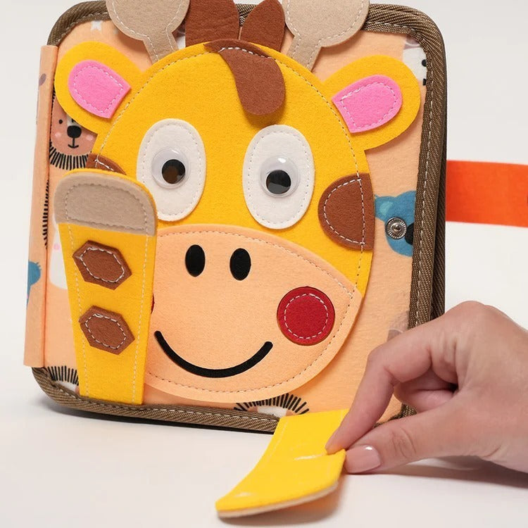 Montessori-Buch „Giraffe“