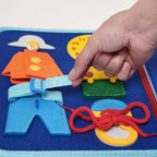 Interaktiver Montessori-Aktivitätenbeutel