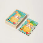 Zweiseitige Montessori-Puzzles