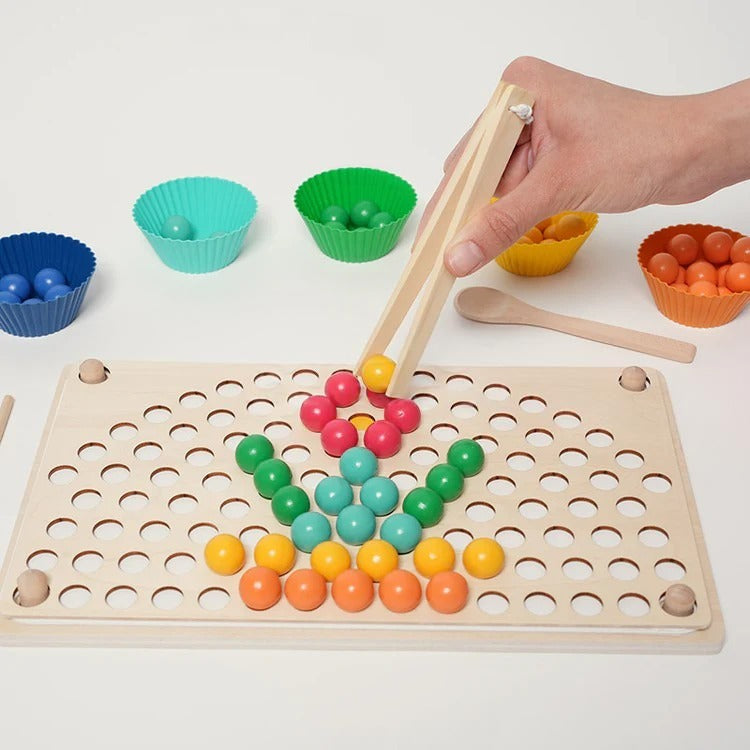 Montessori-Regenbogenperlen