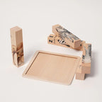 Montessori-Holzpuzzles mit Tiermotiven