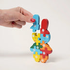 Montessori-Holzpuzzle
