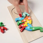 Montessori-Holzpuzzle
