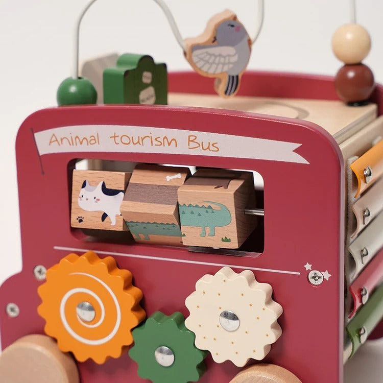 Intelligenter Montessori-Safari-Bus