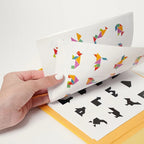 Magnetisches Tangram-Montessori-Buch
