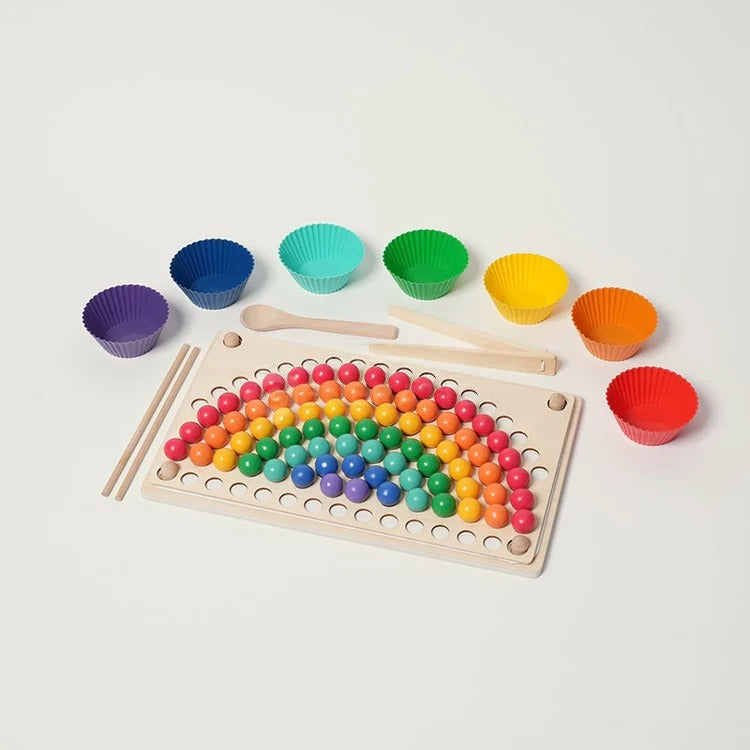 Montessori-Regenbogenperlen