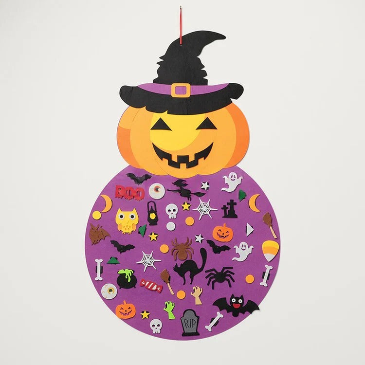 Montessori-Halloween-Kürbis