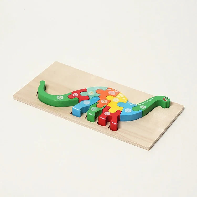 Montessori-Holzpuzzle