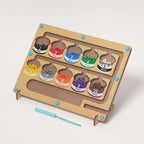 Montessori-Magnetpuzzle zum Sortieren nach Farben