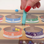Montessori-Magnetpuzzle zum Sortieren nach Farben