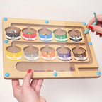 Montessori-Magnetpuzzle zum Sortieren nach Farben